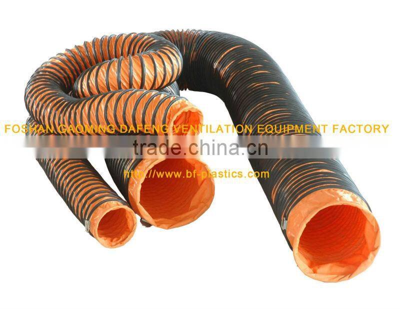 8000Pa marine Negative Pressure Flex Duct for suck and exhaust gas