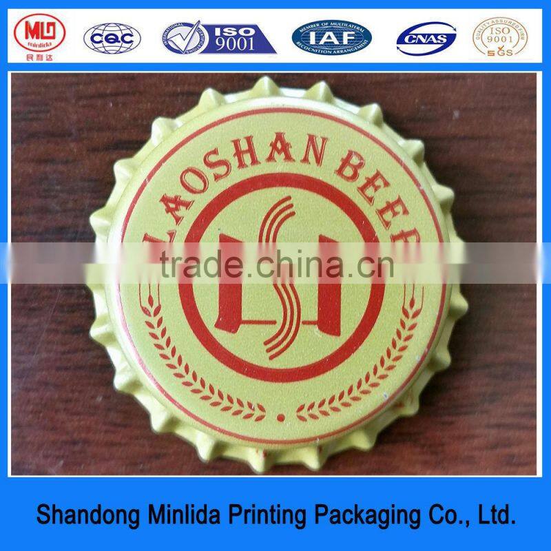 best quality customized logo beer bottle crown cap oem manufacturer
