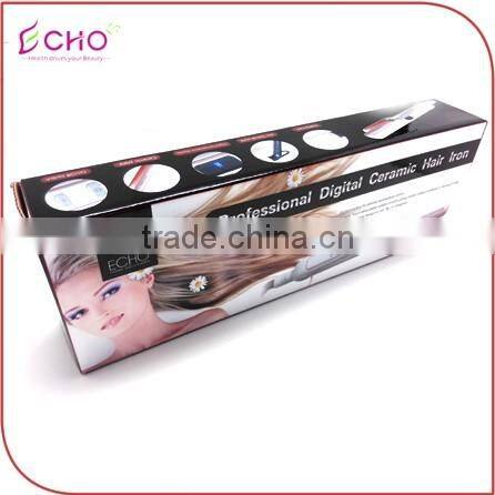 ST3336 Top Quality New Design Digital display and professional Hot Selling fast ceramic Hair Straightener
