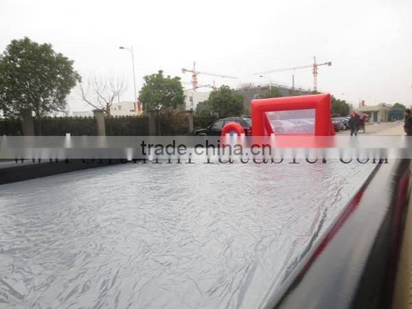 20*10*2.5m inflatable soap soccer field/ football pitch