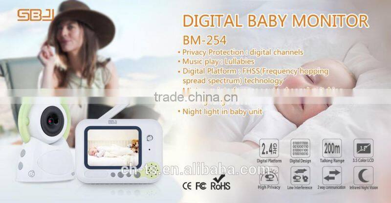 HD Baby Monitor Camera ,2.4GHz Video Baby Monitor