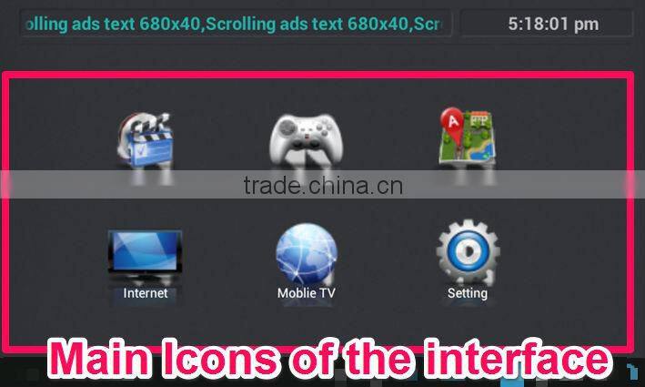 Taxi Car LCD Advertising Screen / Display