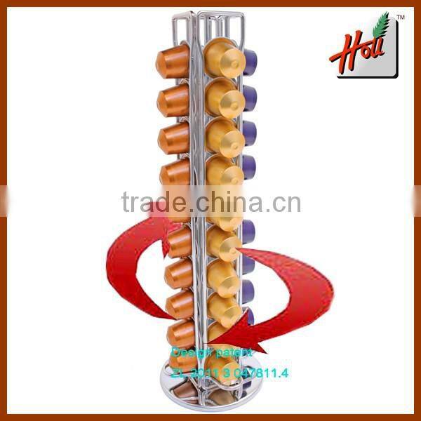 OEM/ODM design Nespresso pod rack HCRC40L2