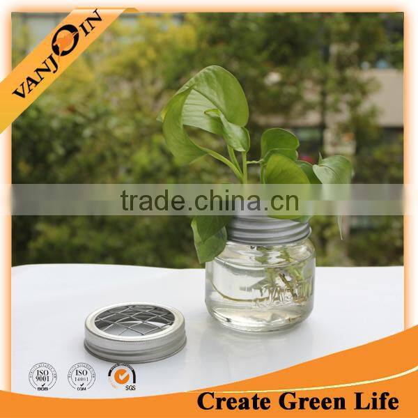 Wholesale Flower Decorate Mason Jar Lid