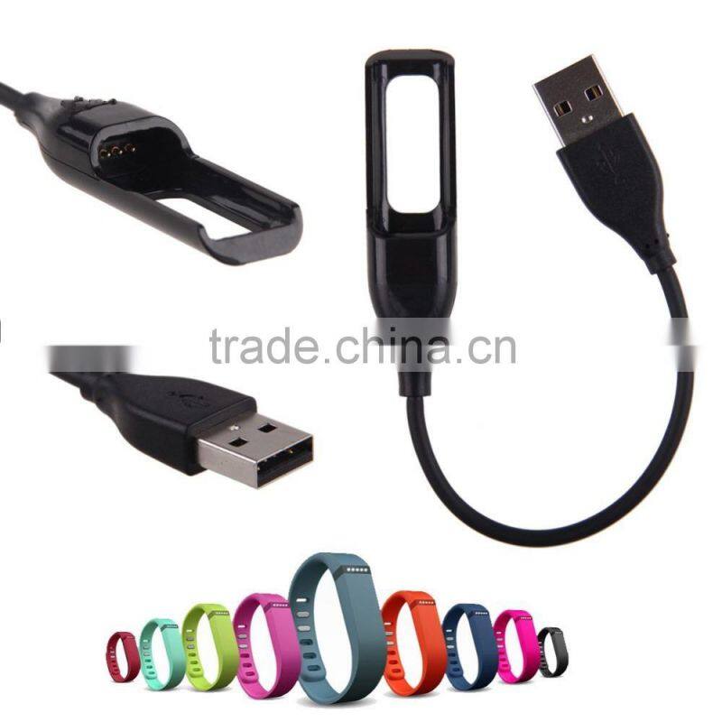 Factory wholesale 2.0 USB charger cable for Fitbit Flex Wireless Bracelet Wristband