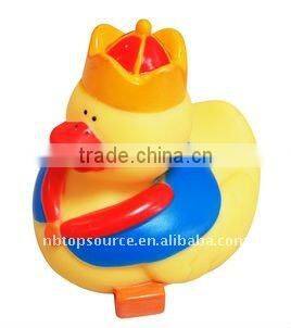 Holiday Shaped Vinyl Soft Duck Baby Bath Kids Toys for promotion
