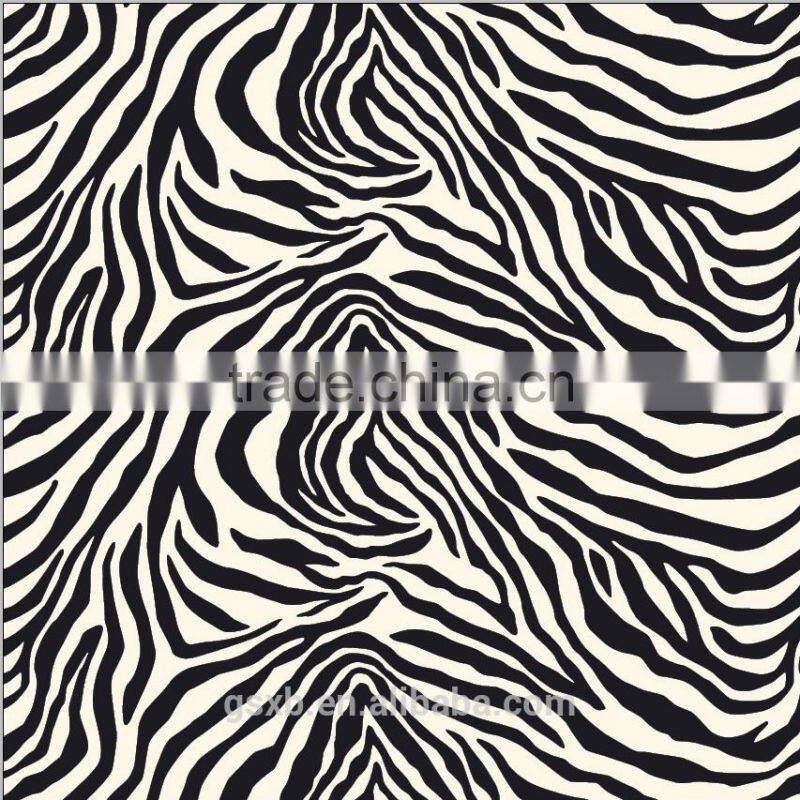 400D*300D polyester oxford zebra print fabric for bag