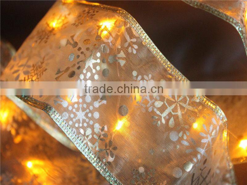 battery powered led ribbon lights of LED light for Christmas holiday