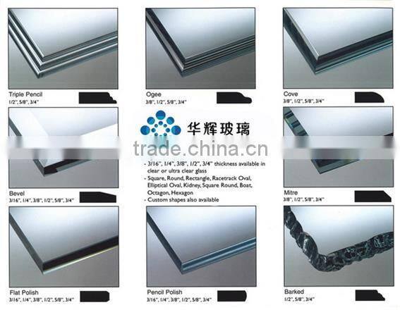 Good Quality Tempered Table Top Glass Prices with CE, CCC Certificate