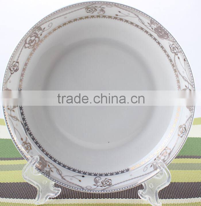 High quality fruit plate new bone china ceramic dishes
