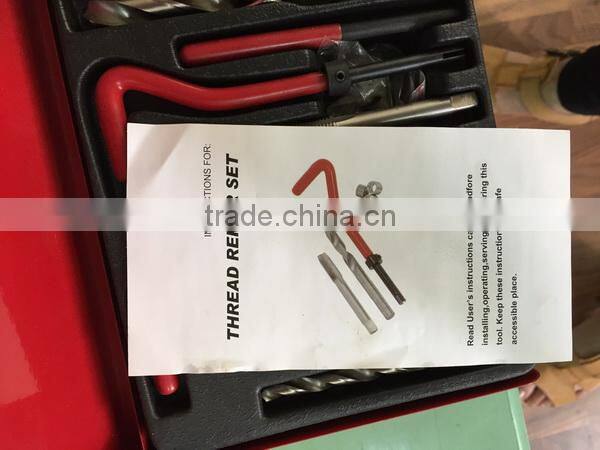 88pc Professional Thread Repair Rethread Kit Restoring Damaged Threads M5 M6 M8
