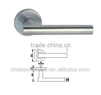 Stainless steel door lock keeper