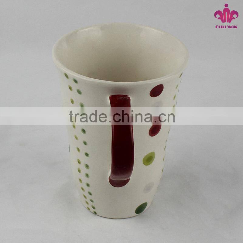 White ceramic mugs bulk with decal