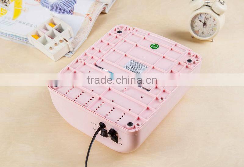 plastic uv lamp electric nail polish dryer with battery