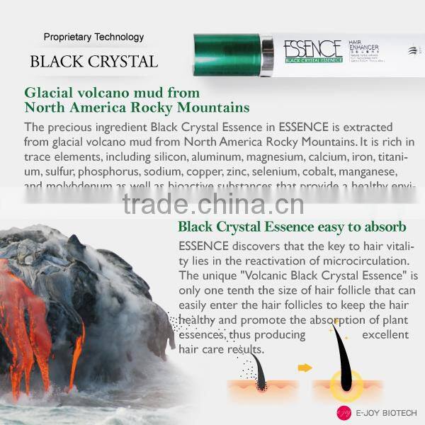 Human hair care products black crystal ingredient essence