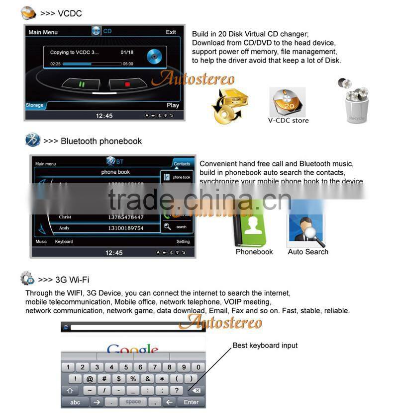 car multimedia entertainment player for Peugeot 207 car Radio GPS Satnav Navigation DVD