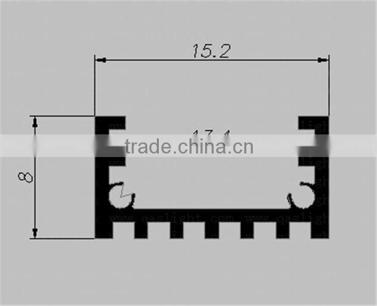 QS-C04 Aluminium Housing For Ridig LED Strip Light