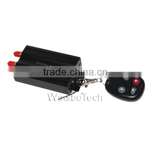 gps tracker tk103b for car with remote control