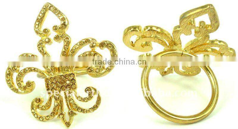 metal napkin rings for wedding/hotel
