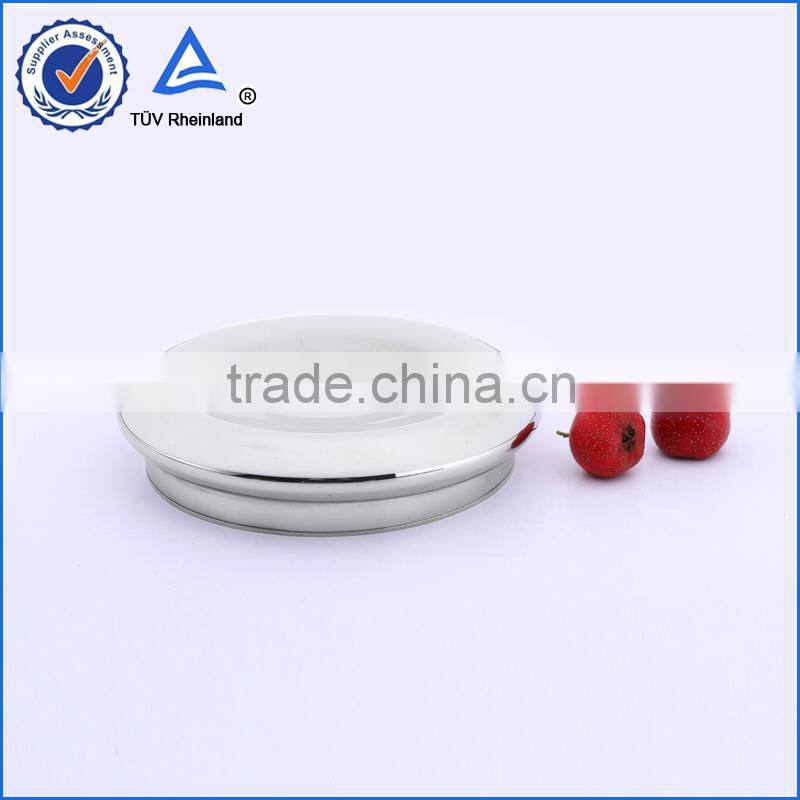 New design glass lid with long bakelite vertical handle