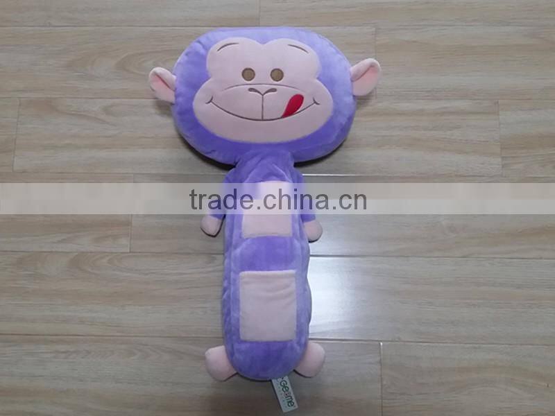 M3 Plush Car Seat Belt Animal Pets Toy for Kids
