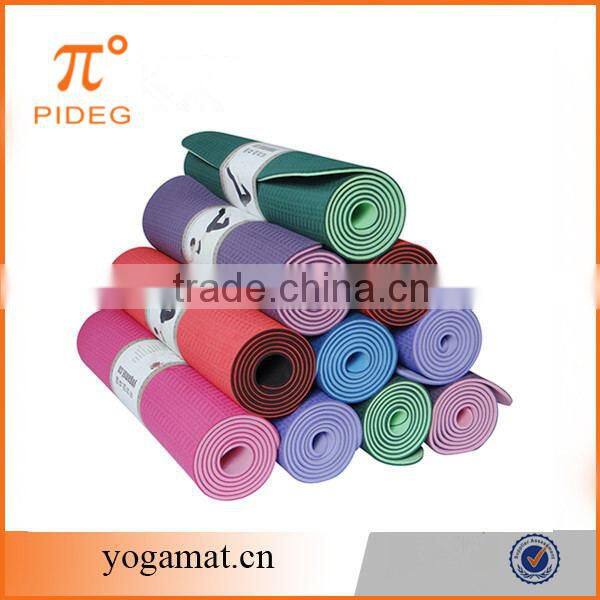 Custom label double yoga mat