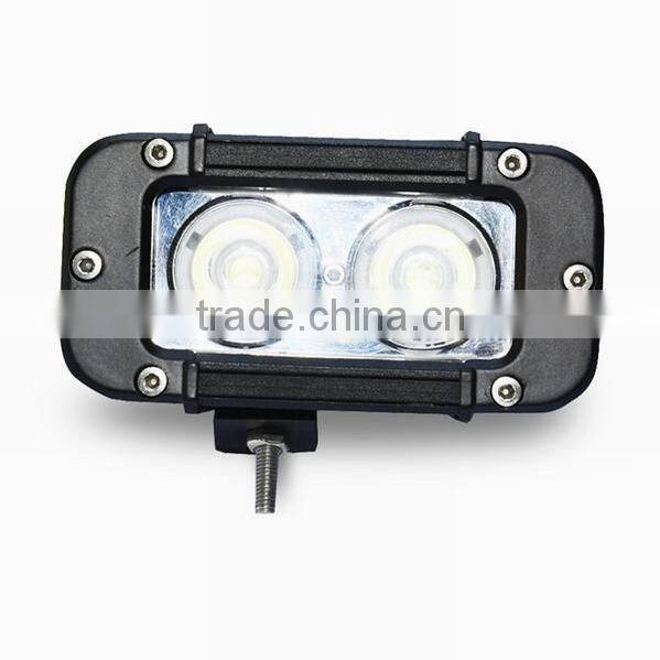 High quality sliding bracket single row 20w led light bar heavy duty waterproof for trucks