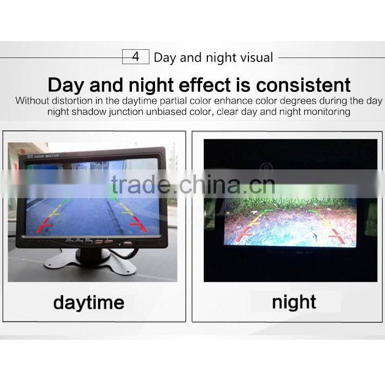 Waterproof IP 67, 170 degree multi view car camera with braket,hot selling