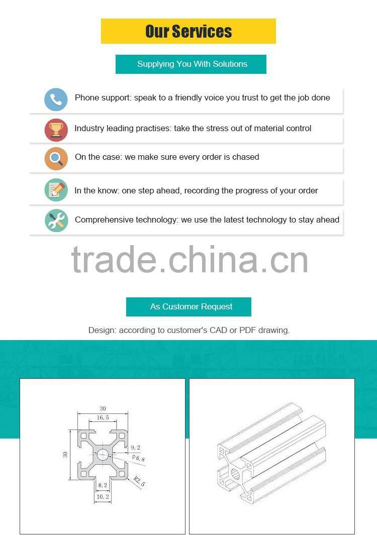 High Corrosion-Resistance OEM Aluminum Handrail Profile