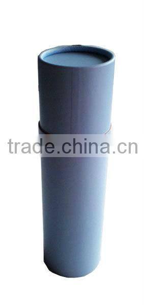 customized bottle package box made of paper tube fow wine