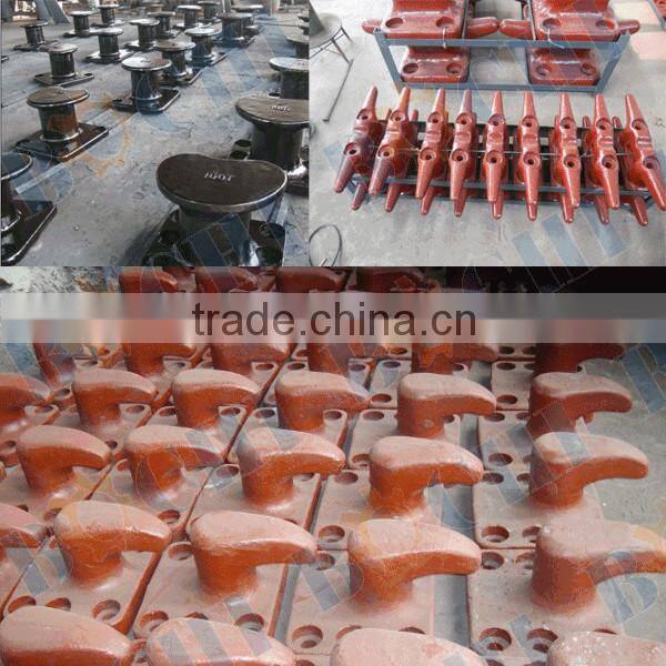 Cast Iron Bollard Dock Double Welding Single Bitt/Bollard