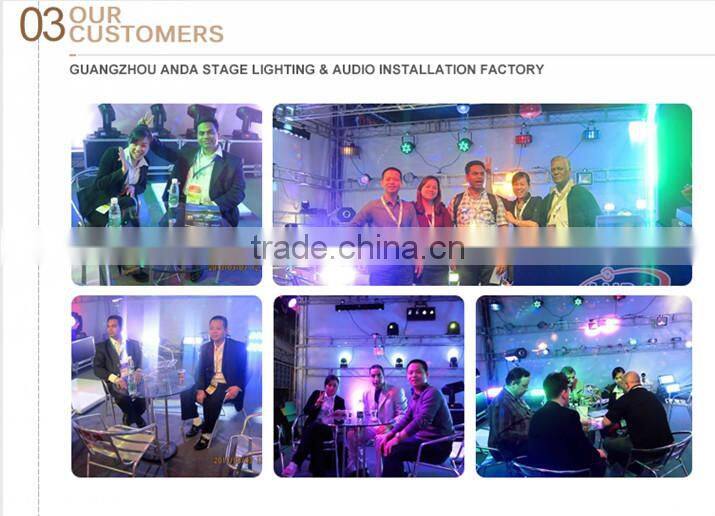 China Manufactory Wholesale Disco Stage Lighting Wedding Used 18*10w RGBW 4 IN 1 LED Par 64 Light