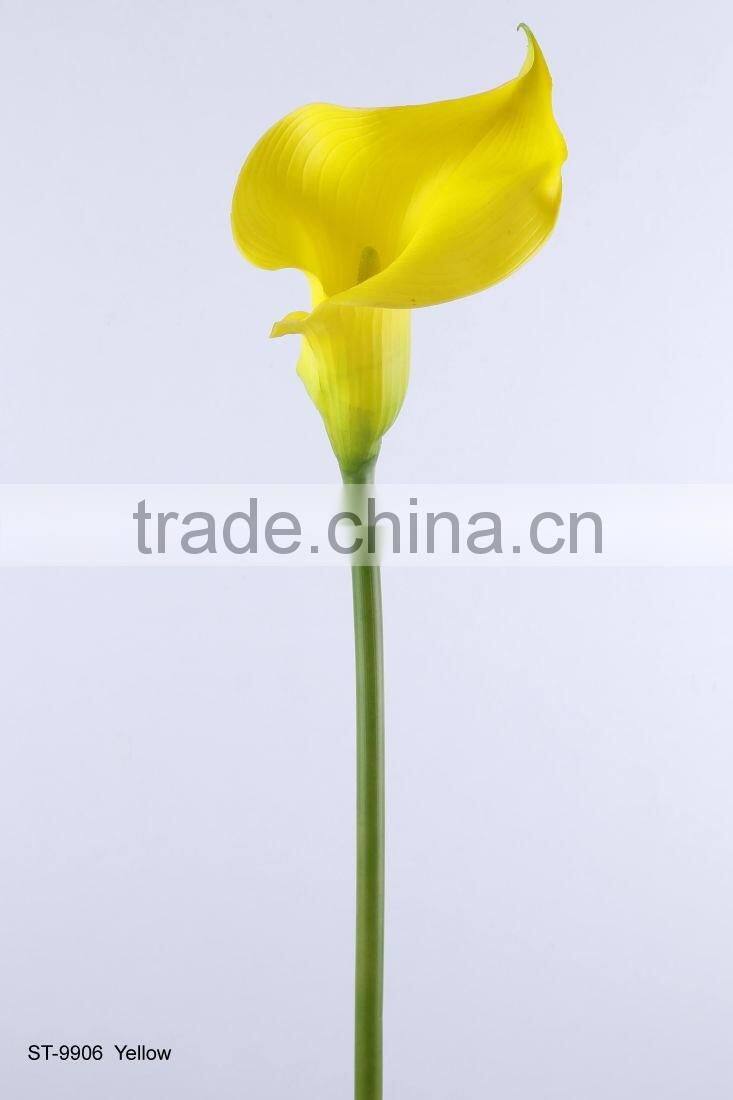 88 cm PVC Real Touch Tiger Lily Spray Artificial Flower