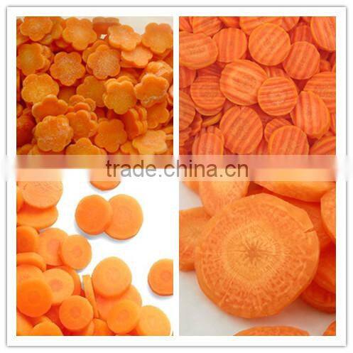 High Quality Chinese IQF Frozen Carrot sliced