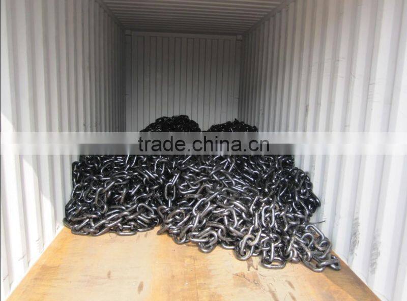 Painted Black 16mm Stud Anchor Chain