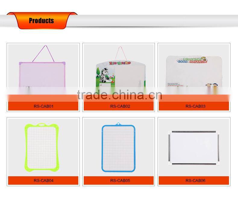 2015 red sun magnetic chalkboard with brush and labels , mini electronic black chalkboard for painting