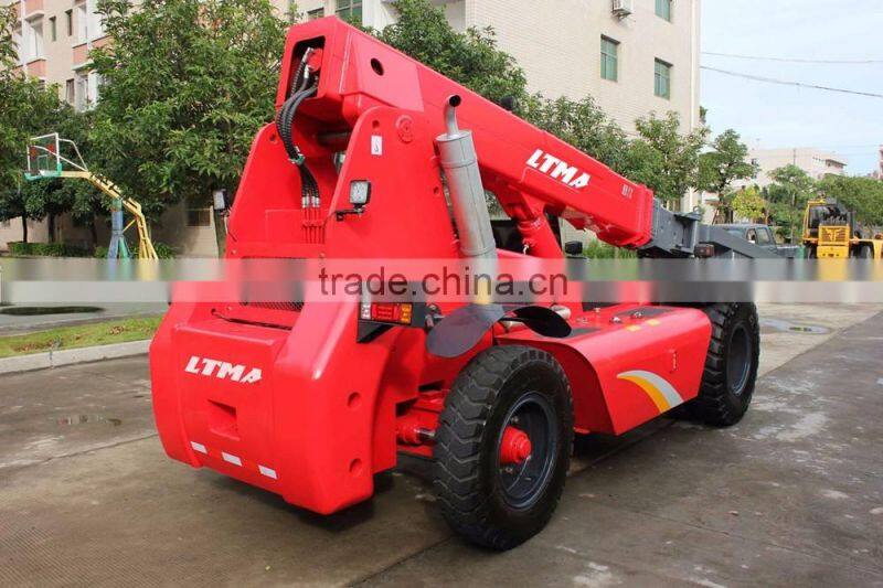 LTMA handler crane telescopic boom forklift for marble slab