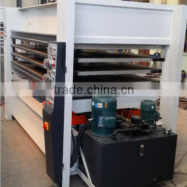 hydraulic hot press machine for furniture with CE