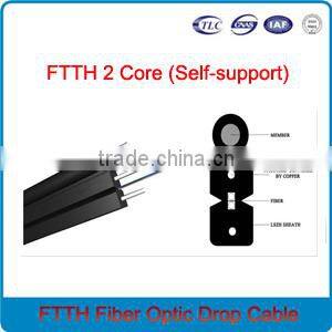 2016 hot new 1 core drop fiber optic ftth pigtail