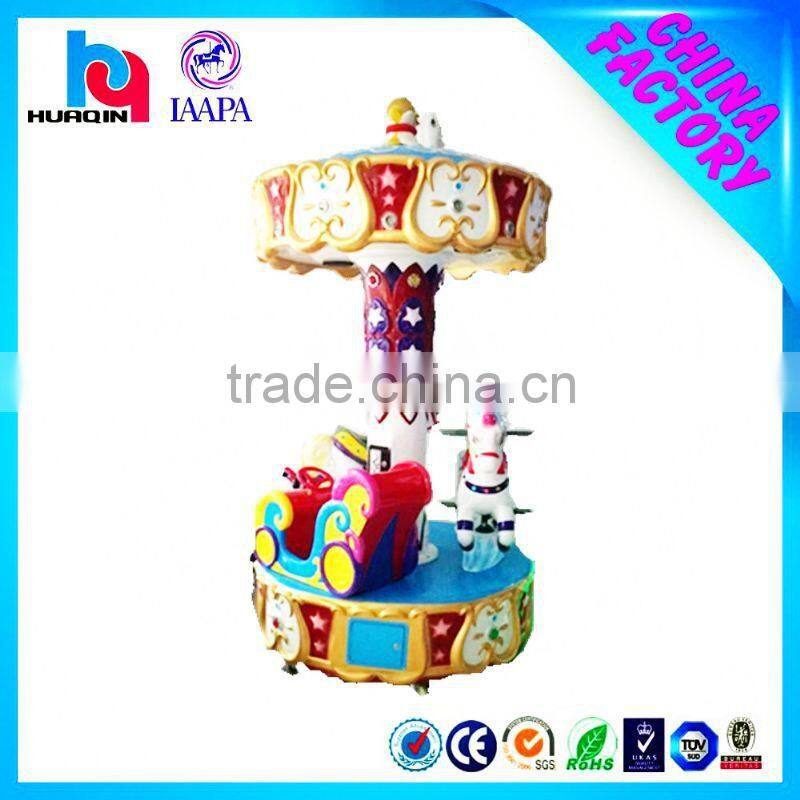wholesale indoor amusement games double dest carousel playground rides
