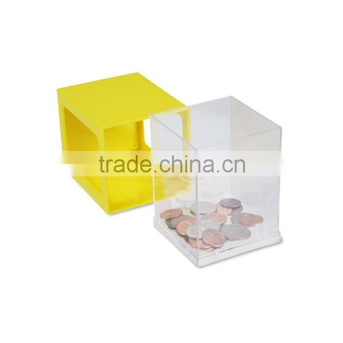 Stack & Show Photo Frame Plastic Piggy Bank