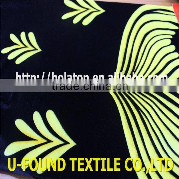 China Factory Beautiful Pattren Korean Polyester Spandex Fabric,Hot Selling In India And Middle East Market