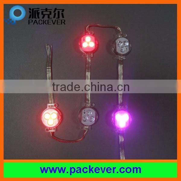 DC12V 30mm 3LEDs SMD5050 RGB P9883 LED point light