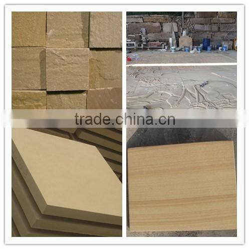 Rainbow and Yellow Sandstone Tile