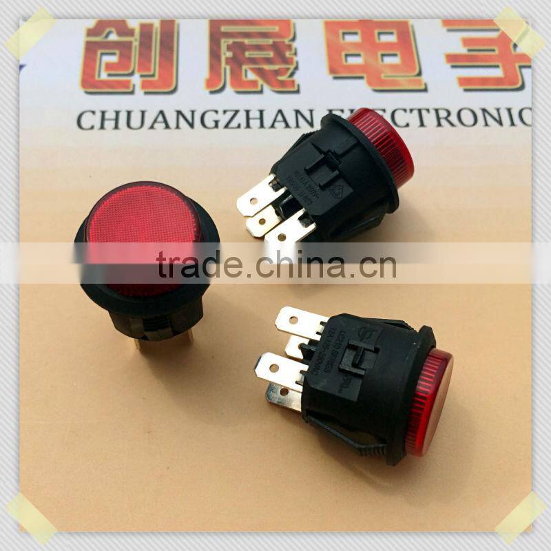 ac electronic on off switch,12mm IP65 micro push button switch no latching/momentary