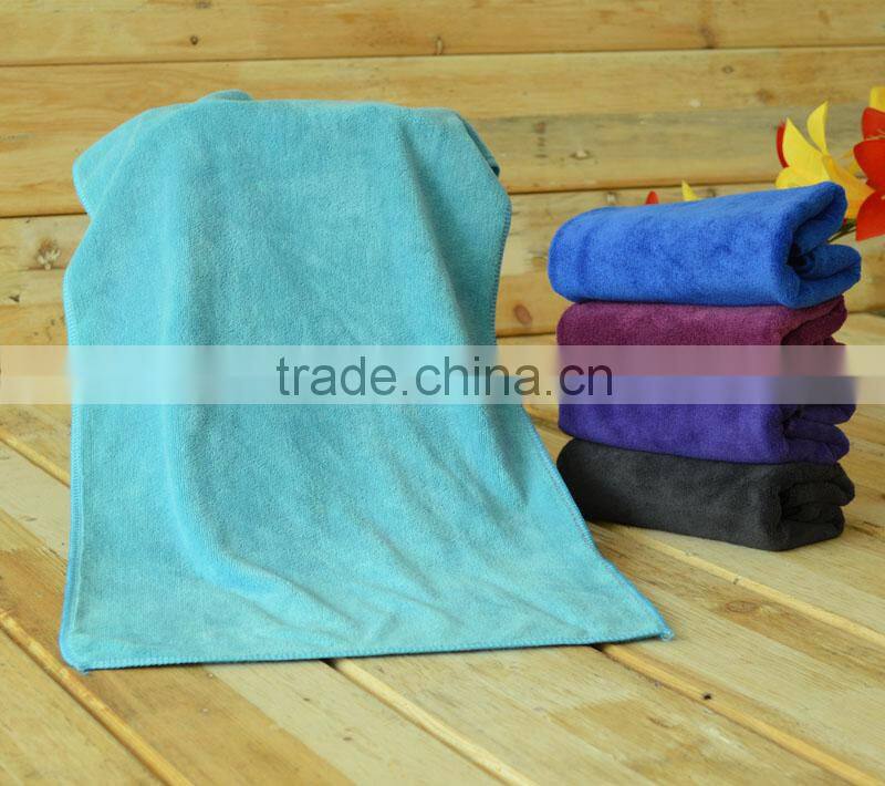 2015 Hot sale cheap beautiful Comfortable Soft Microfiber Towels