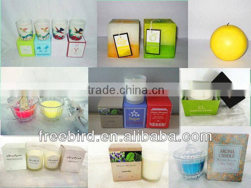 Natural Scented Soy Candle in Glass