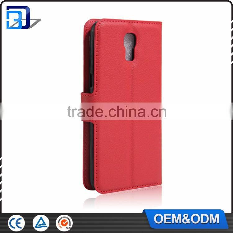 Best Selling For LG X Screen Leather Case, Lychee Skin Wallet Leather Case For LG X Screen Filp Cover