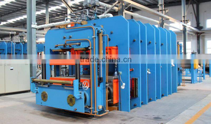 conveyor belt vulcanizing machine/rubber conveyor belt production line/Rubber Vulcanizing press/