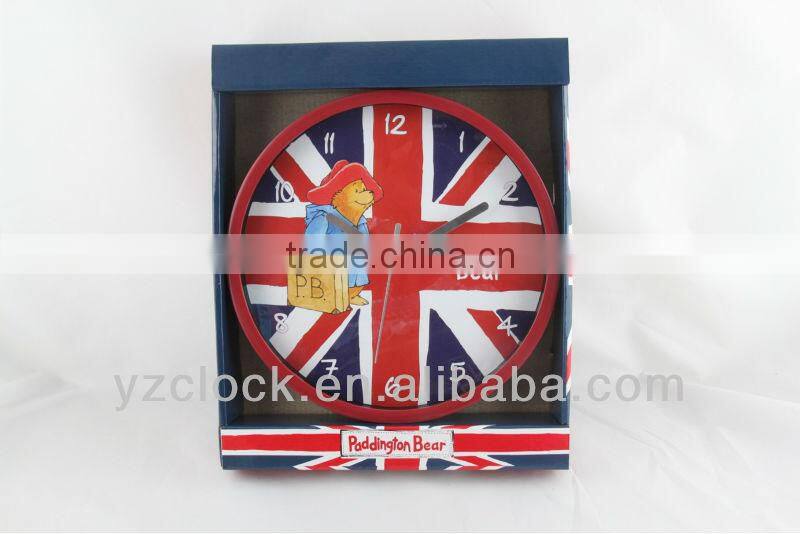 10" Round Plastic Wall Clock